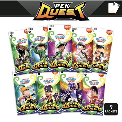boboiboy galaxy card price|BoBoiBoy Galaxy Card Set : Pek Fusion (54 Cards).